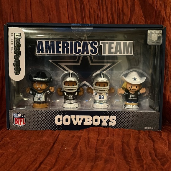 Mattel Other - Mattel Little People NFL Dallas Cowboys NIB